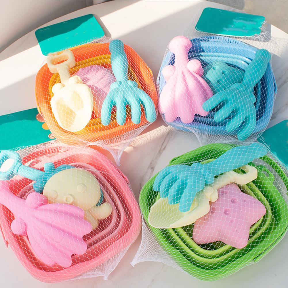 Kinetic Sand Mold - Seau pliant été jouets de plage