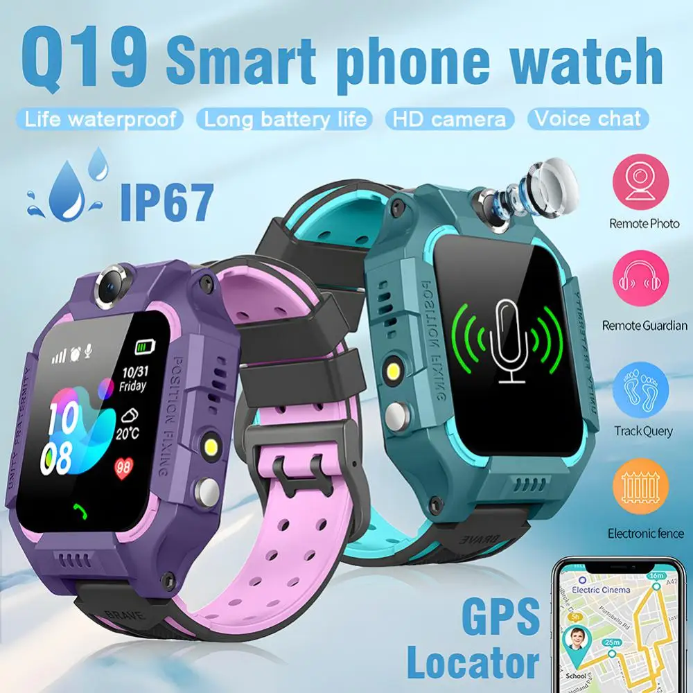 Kids Toys Location - Nouveaux enfants 2G montre intelligente SOS