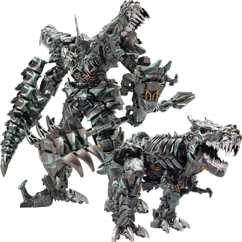 Dinosaur Figurine Set - Figurine d'action robot dinosaure transformable Grimlock