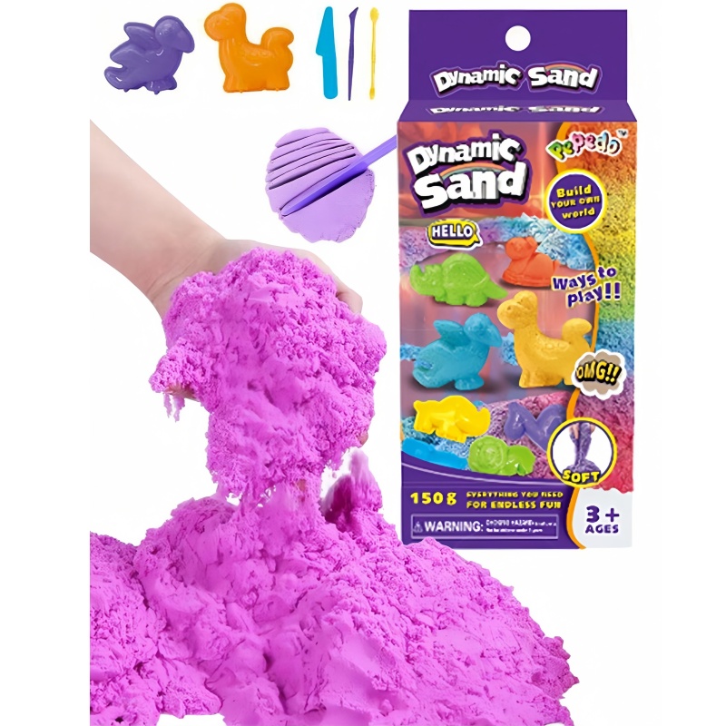 Kinetic Sand Mold - 1/2 boîtes de jeu de sable,