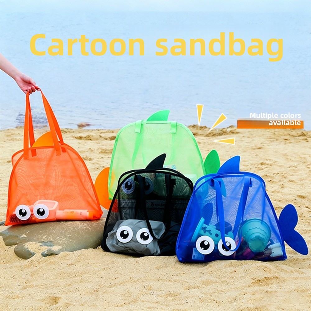 Kids Storage Toys - Sacs de plage en maille colorés