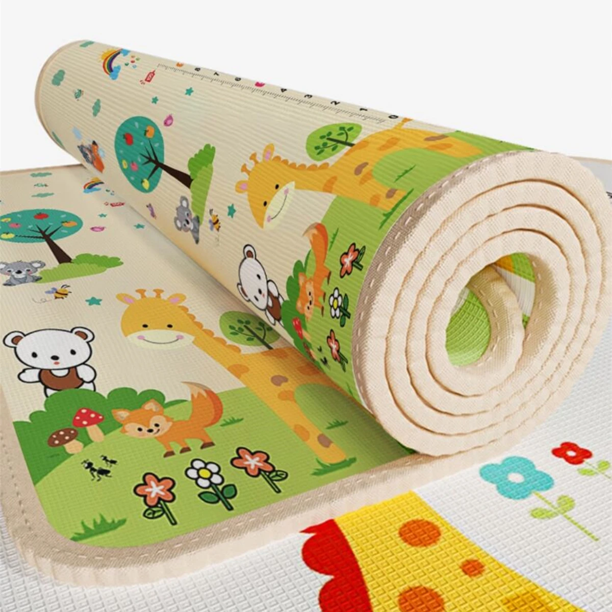 Kids Toys Bd - Tapis de jeu pour bébé épais