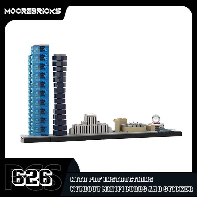 Kids Toys Vancouver - Modèle de l'horizon de Vancouver MOC,