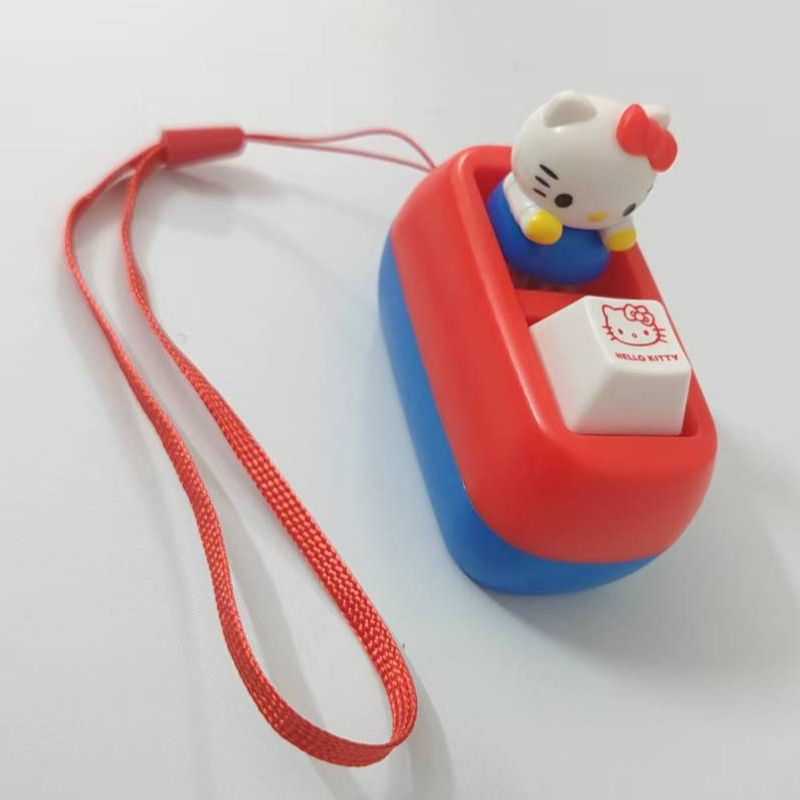 Kids Toys Return Gift - Porte-clés Hello Kitty avec bouton vocal,