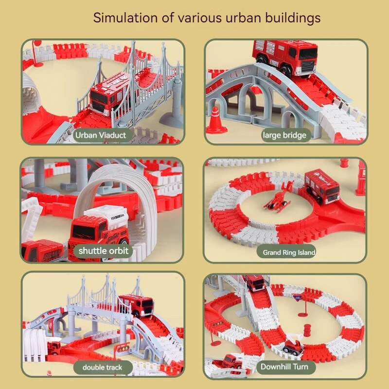 Ensemble de piste d'ingénierie - Toy Train Track Set avis et prix