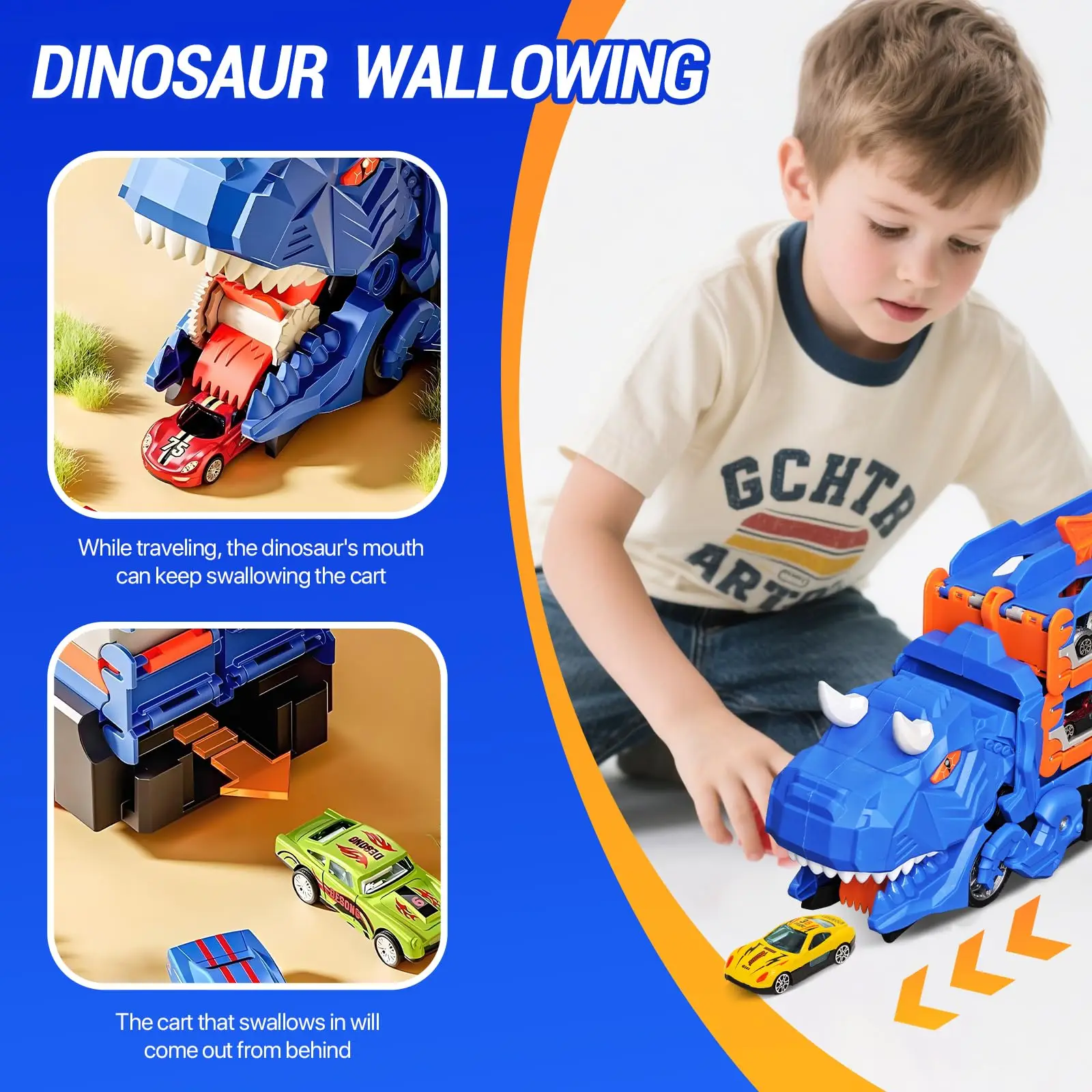 Camion de Transport dinosaure, - Dinosaur Figurine Set avis et prix