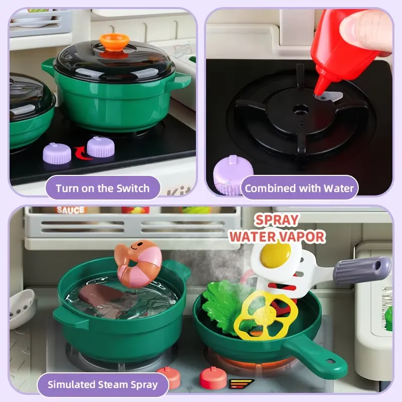 Grande cuisine de jeu d'imitat - Kids Toys Return Gift avis et prix