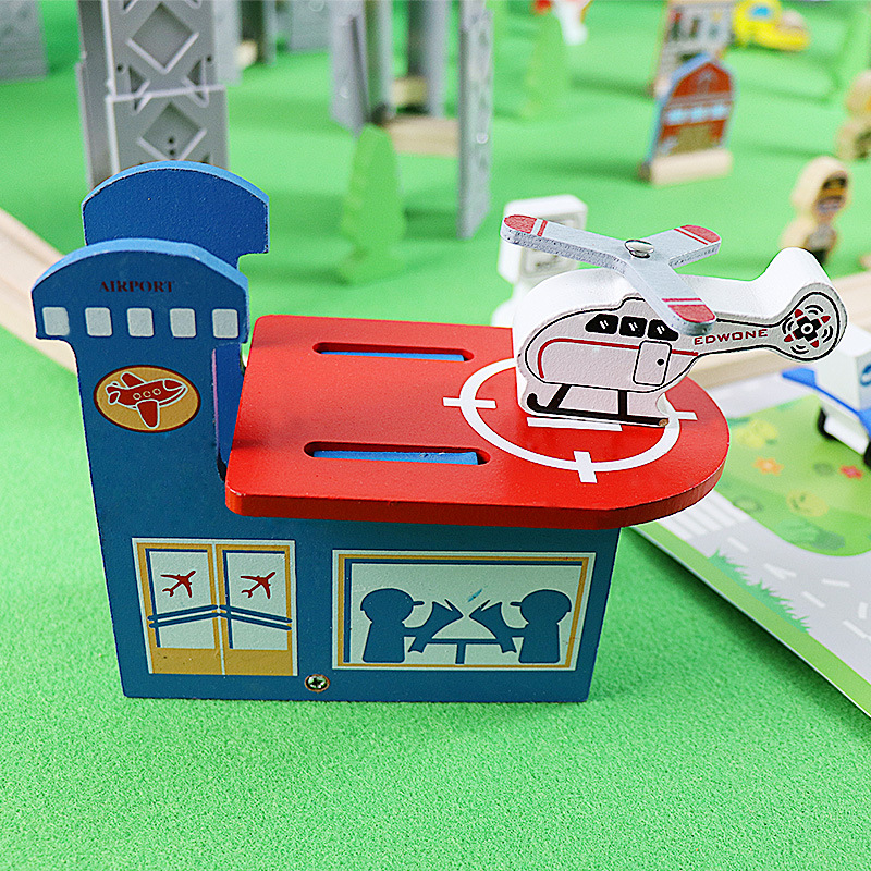 Rail de Train en bois, ensembl - Toy Train Track Set avis et prix