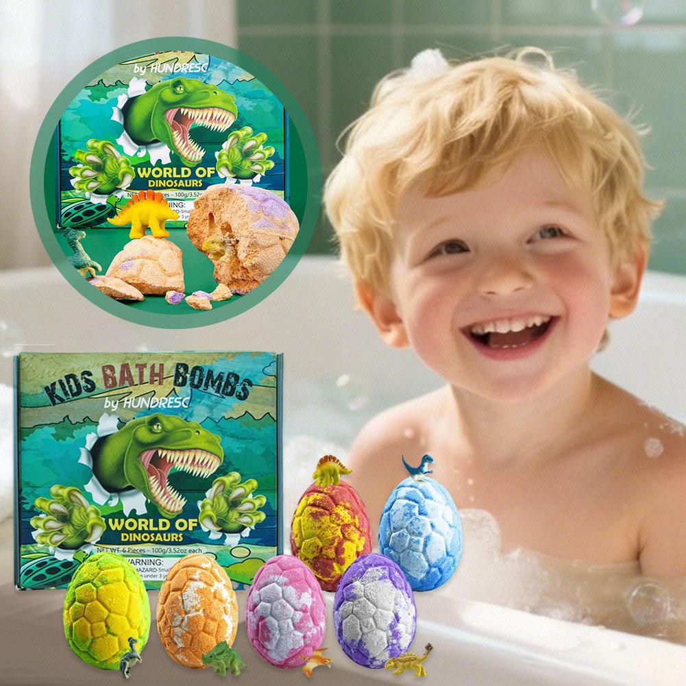 Lot de 6 bombes de bain Aventu - Dinosaur Figurine Set avis et prix