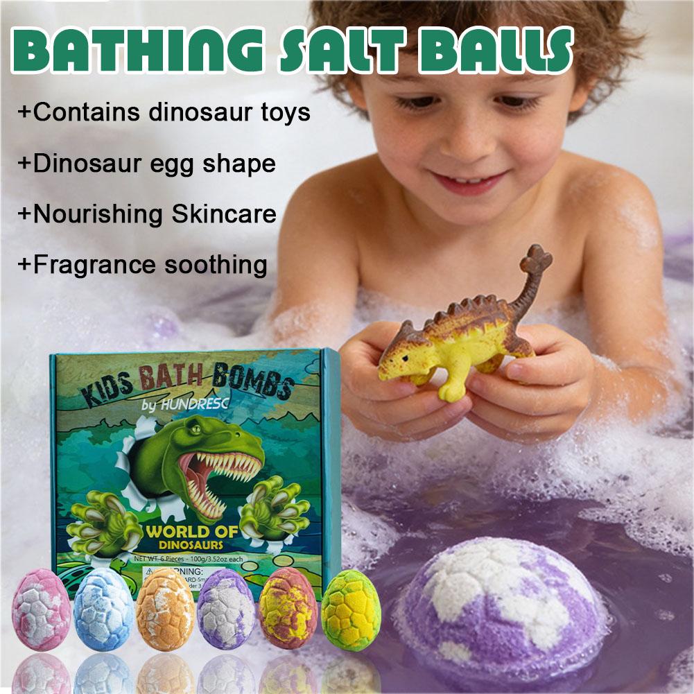 Lot de 6 bombes de bain Aventu - Dinosaur Figurine Set avis et prix