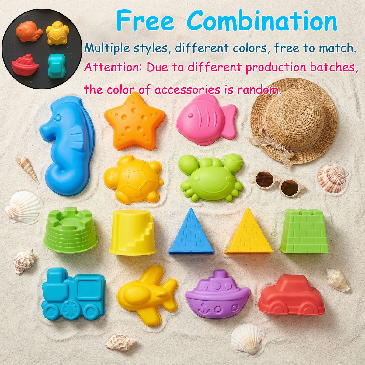 Petit ensemble de moules de pl - Kinetic Sand Mold avis et prix