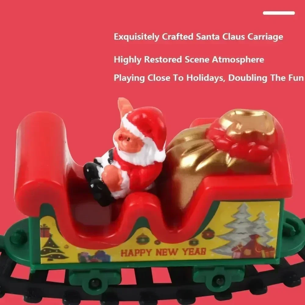 Train de Noël électrique, joue - Toy Train Track Set avis et prix