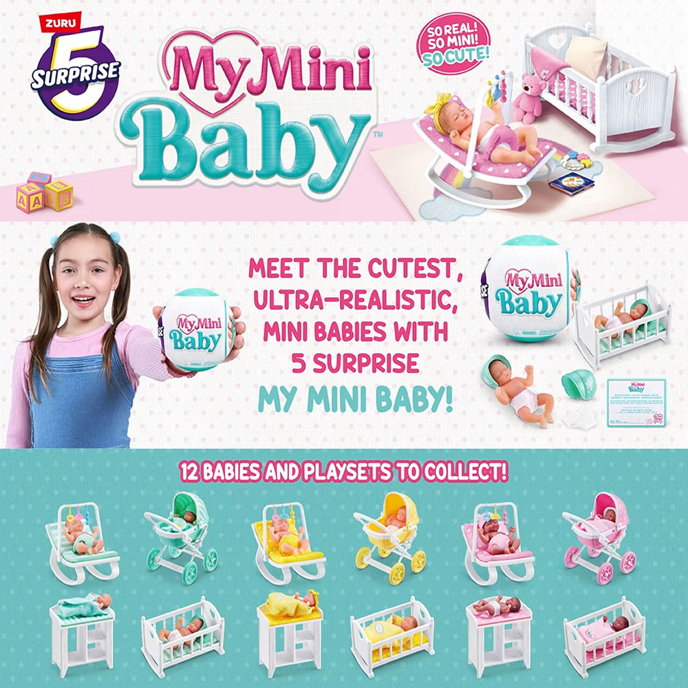 Zuru 5 Surprise Brand Doll Ser - Kids Toys Brand avis et prix