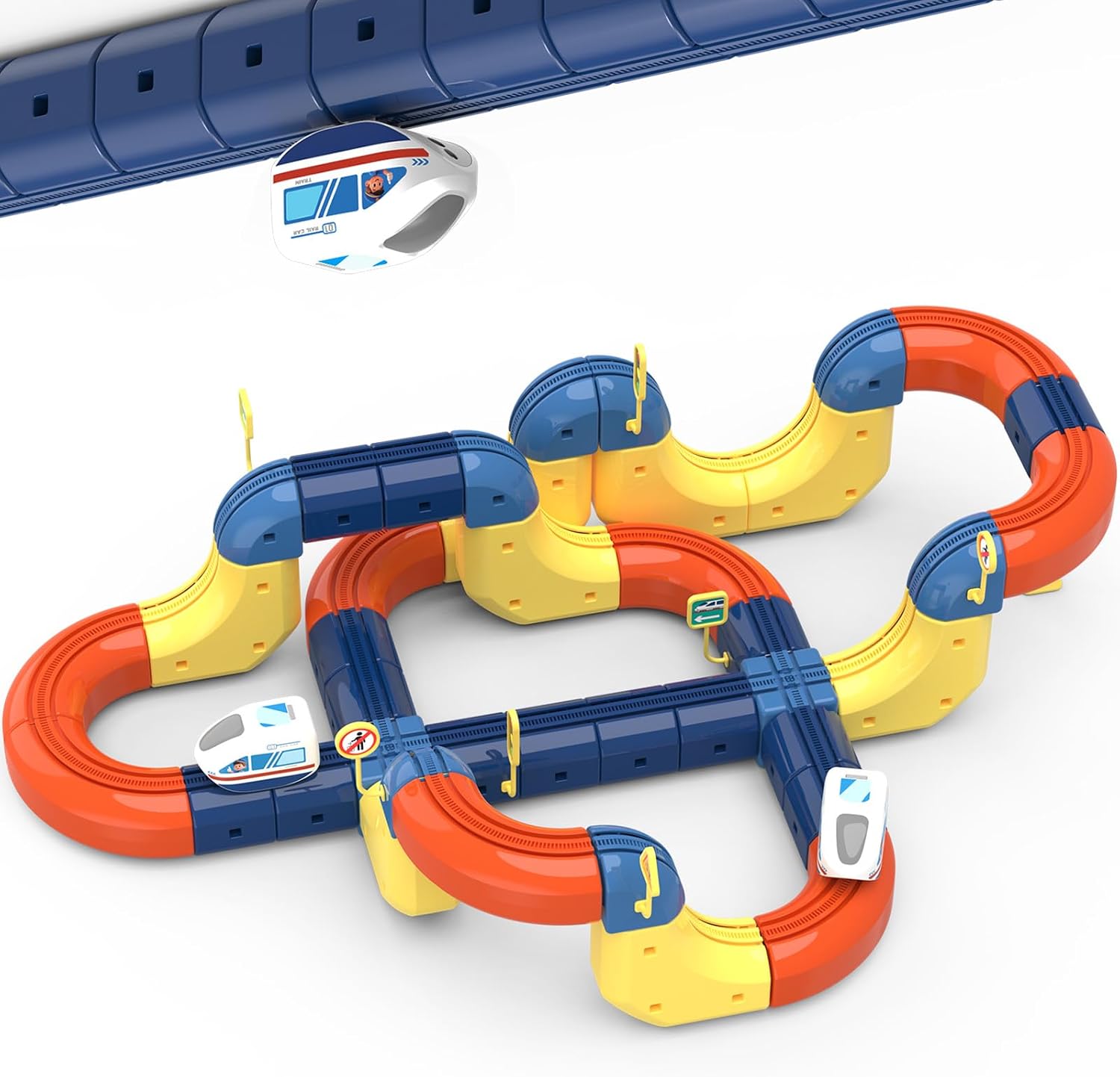 Circuit de course flexible 3D  - Toy Train Track Set avis et prix