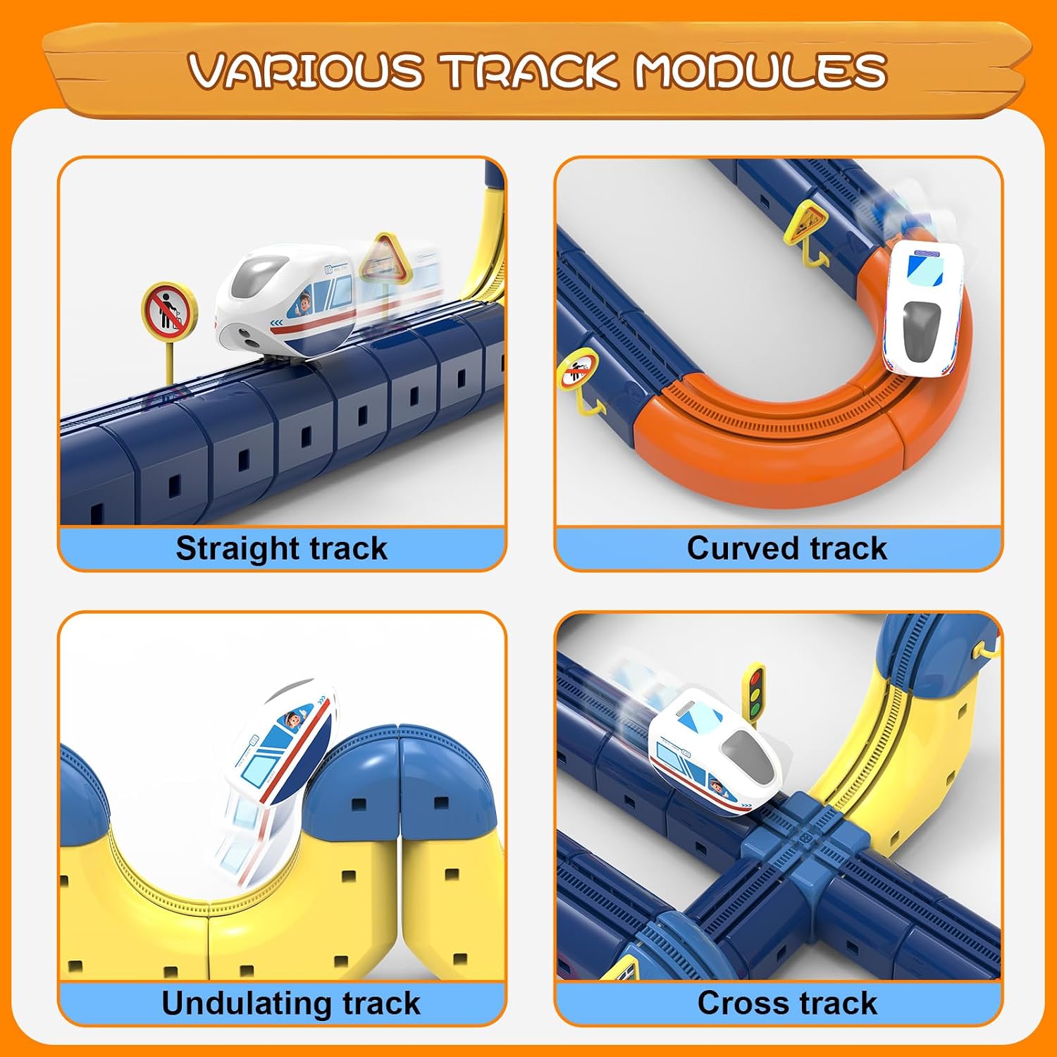 Circuit de course flexible 3D  - Toy Train Track Set avis et prix