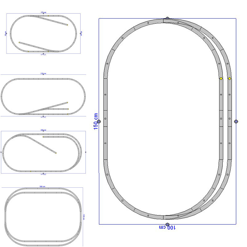 PIKO HO – ensemble de rails à  - Toy Train Track Set avis et prix