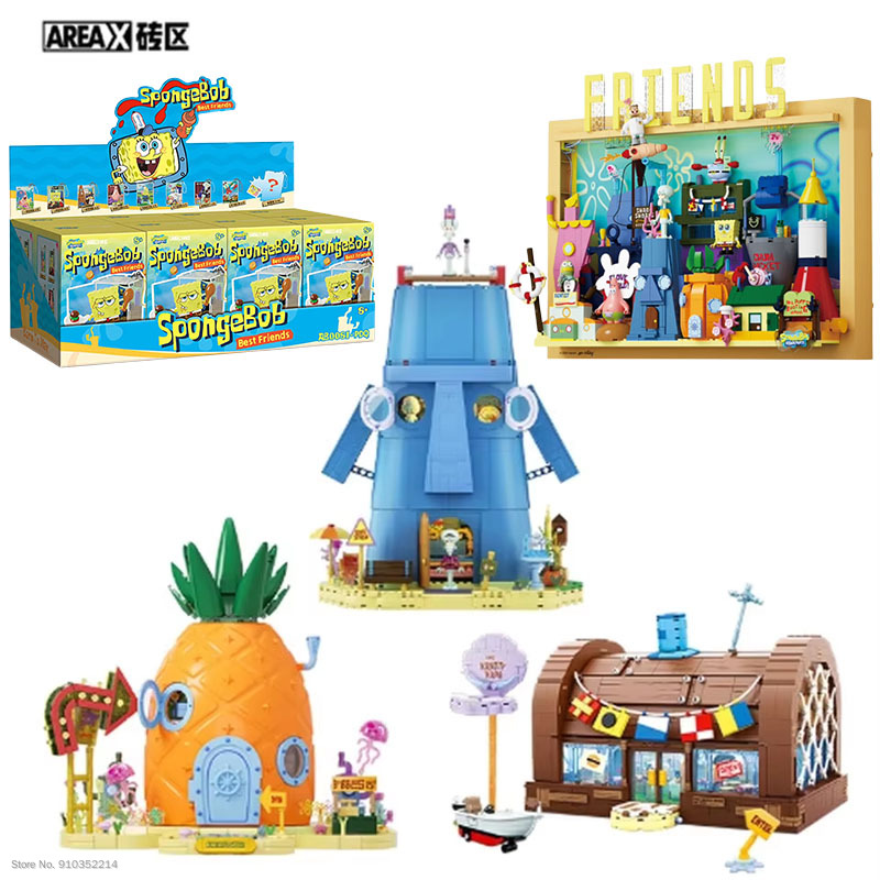 Areax Spongebob Bikini Bottom  - Lego Building Blocks avis et prix