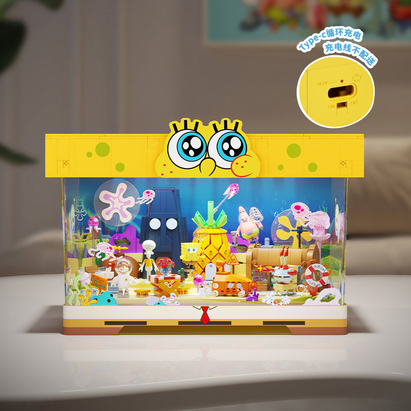 Areax Spongebob Bikini Bottom  - Lego Building Blocks avis et prix